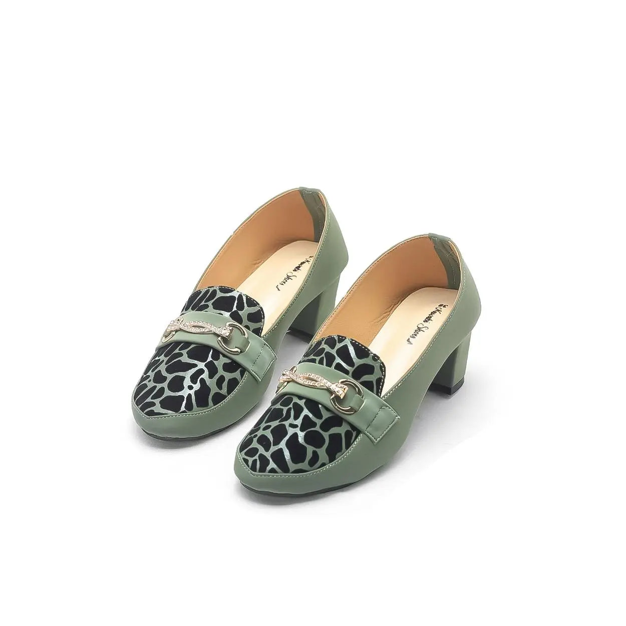 Cheetah Half Cover Pump Full Shoes | Nawabi Shoes BD - Nawabi Shoes BD