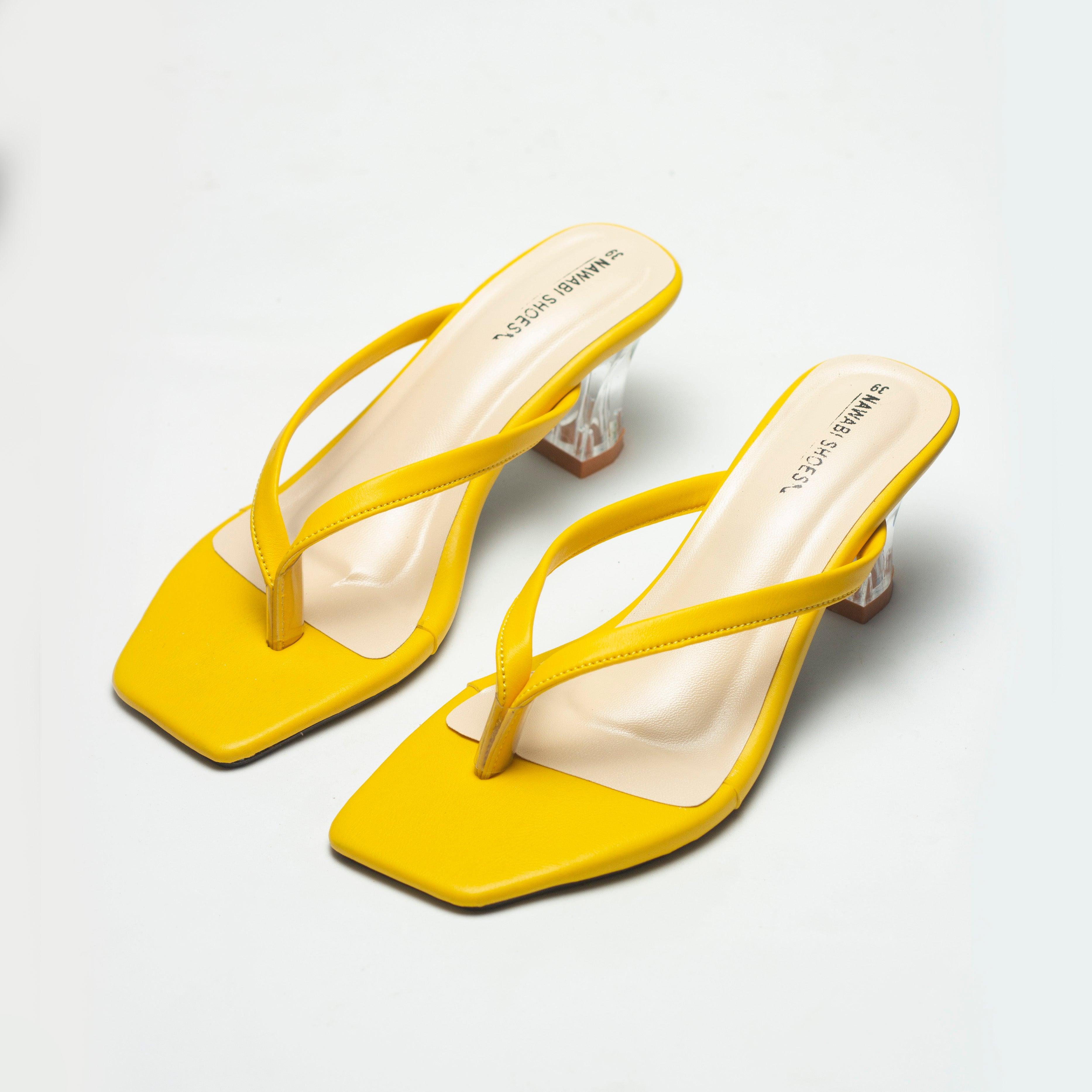 UUNDA Fashion Women Yellow Heels - Buy UUNDA Fashion Women Yellow Heels  Online at Best Price - Shop Online for Footwears in India | Flipkart.com