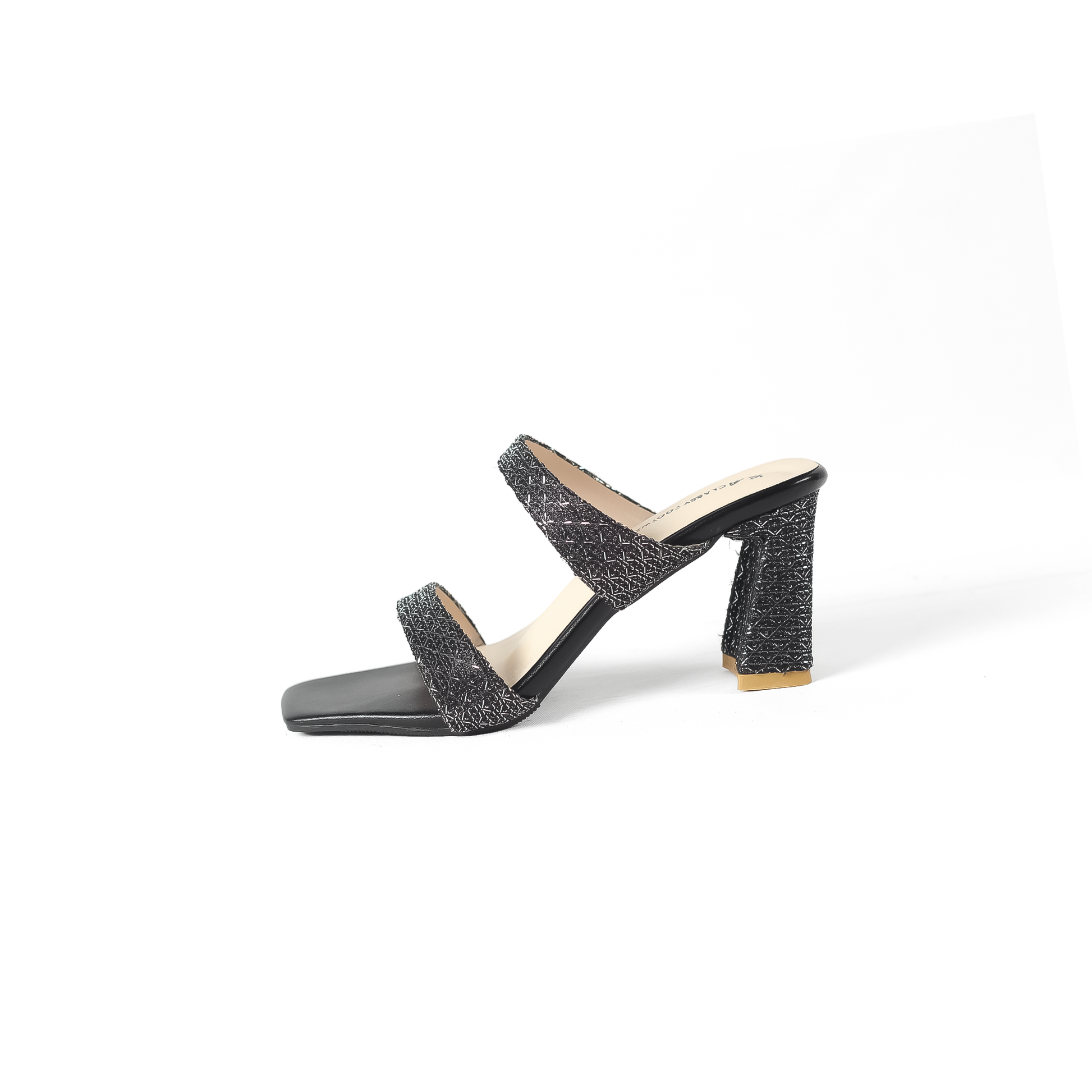 Black Candice Heels-Nawabi Shoes BD